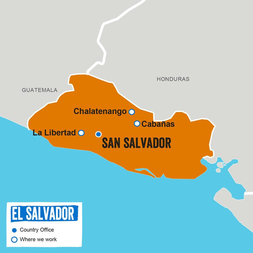 Donde trabajamos en El Salvador
